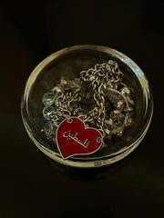 Red Heart Palestine Pendant